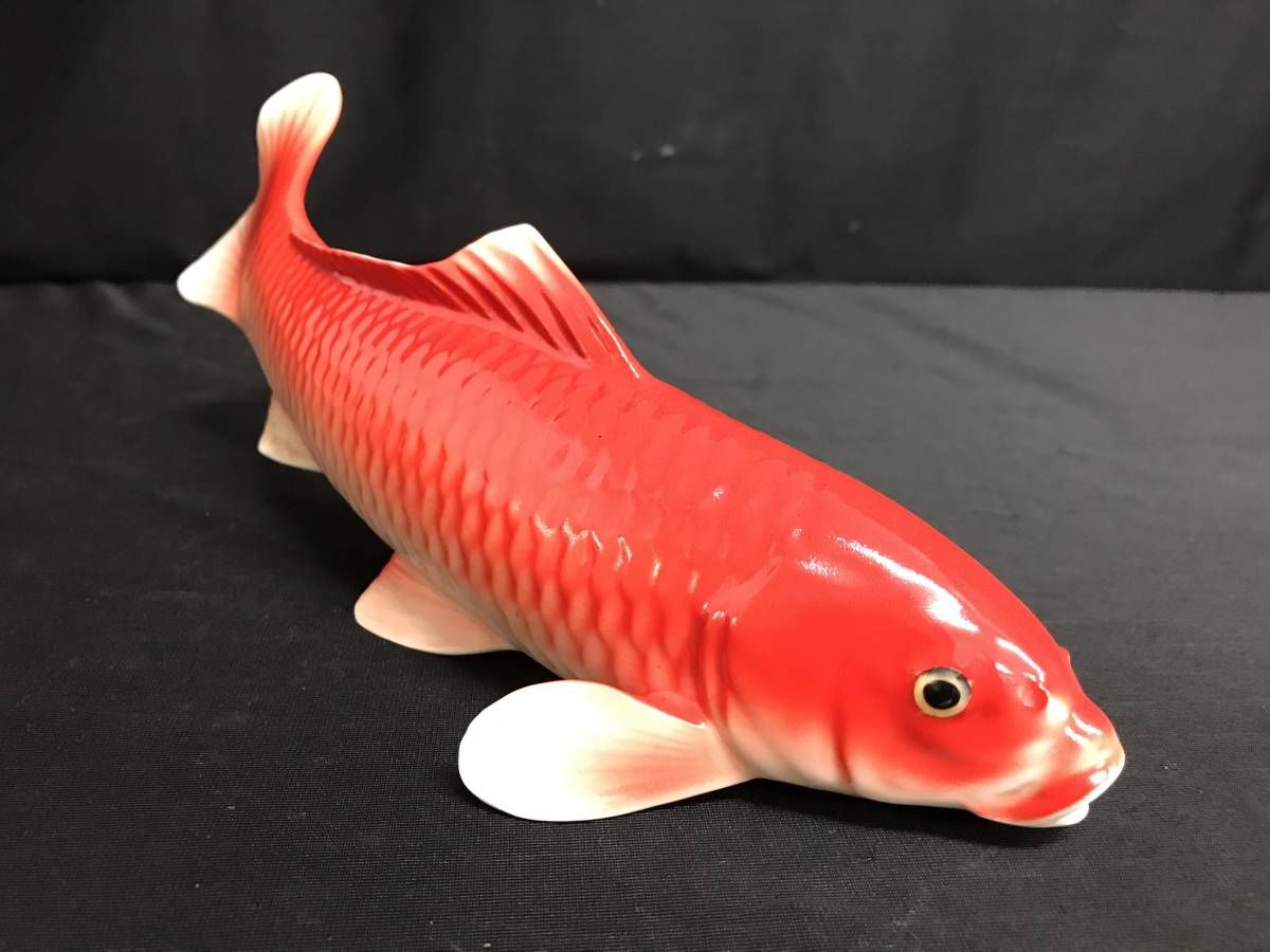 オールドノリタケ 錦鯉 鯉 オールドノリタケ 中古ノリタケ 一対 mae 時代物