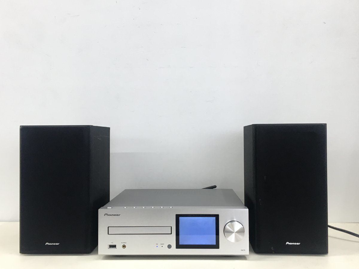Pioneer CDレシーバー XC-HM76 スピーカー S-HM76 2018年製 中古品 (管