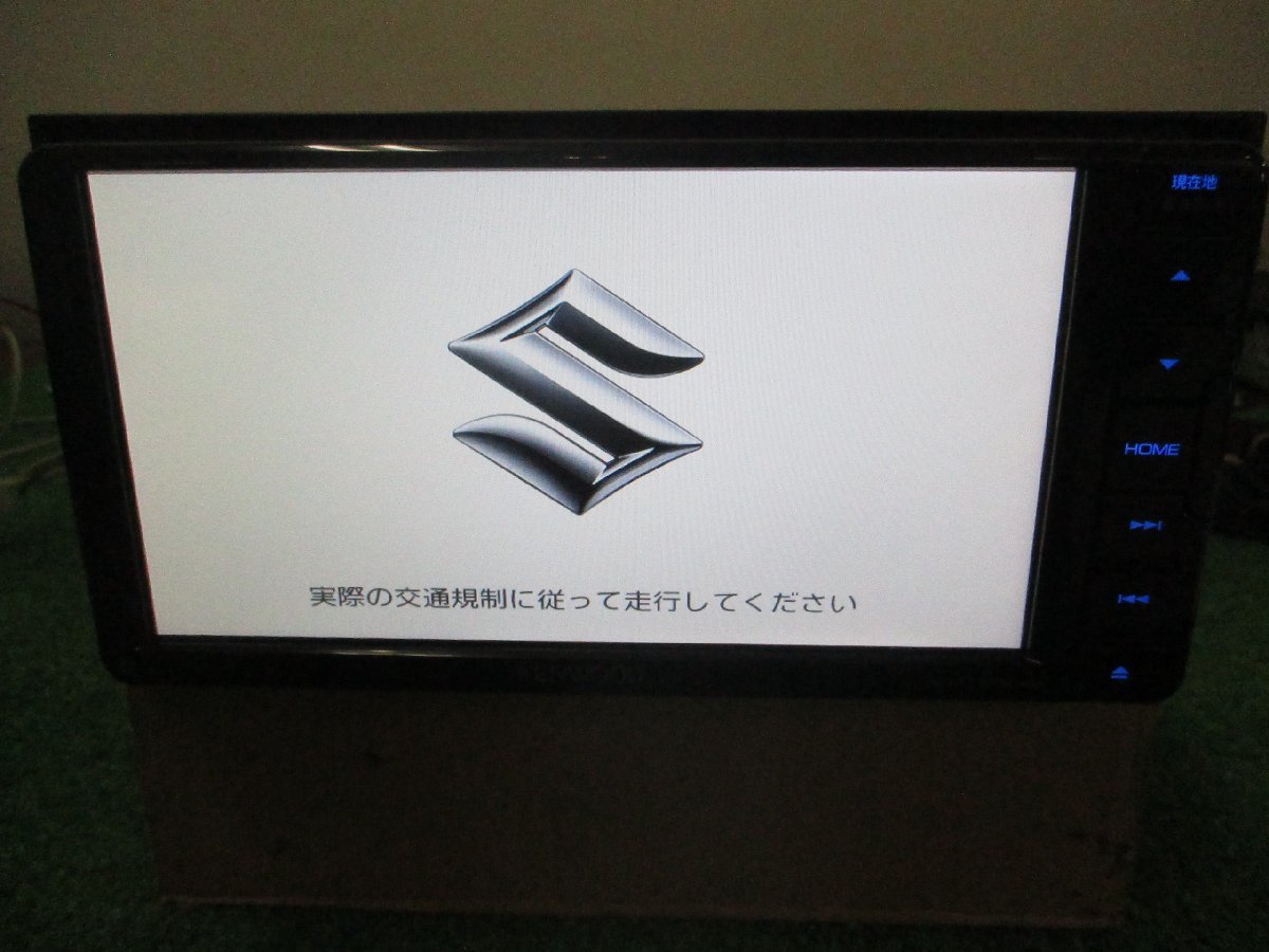☆ スズキ純正オプション ケンウッド メモリーナビ KXM-E504W 地 