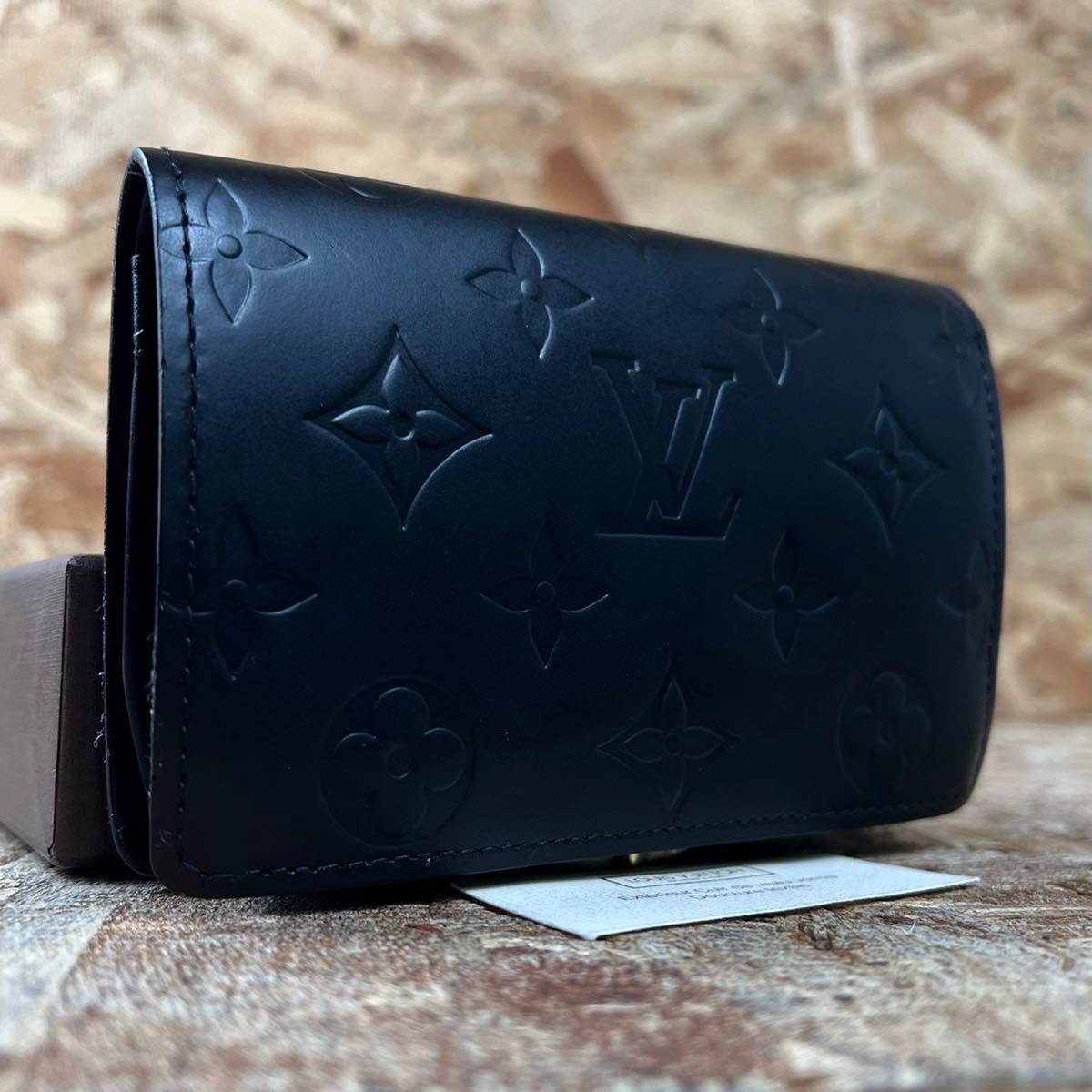 1円【美品】ルイヴィトン LOUIS VUITTON ヴェルニ がま口 財布 二 
