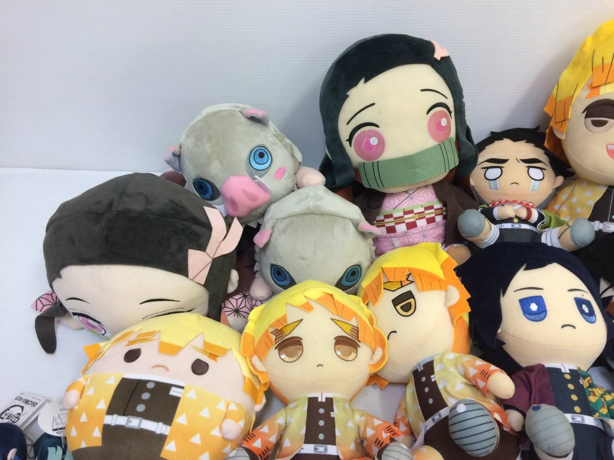 鬼滅の刃 ぬいぐるみ・マスコット まとめ売り ジャンク品 sykmt047690