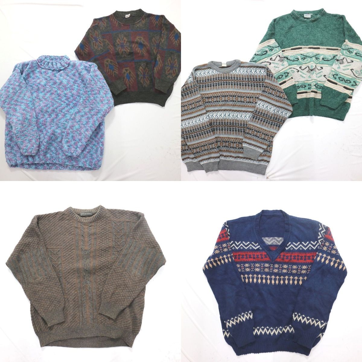 Made Fantasie settembreDesign Knit L相当 in ITALY “EURO ニット di 