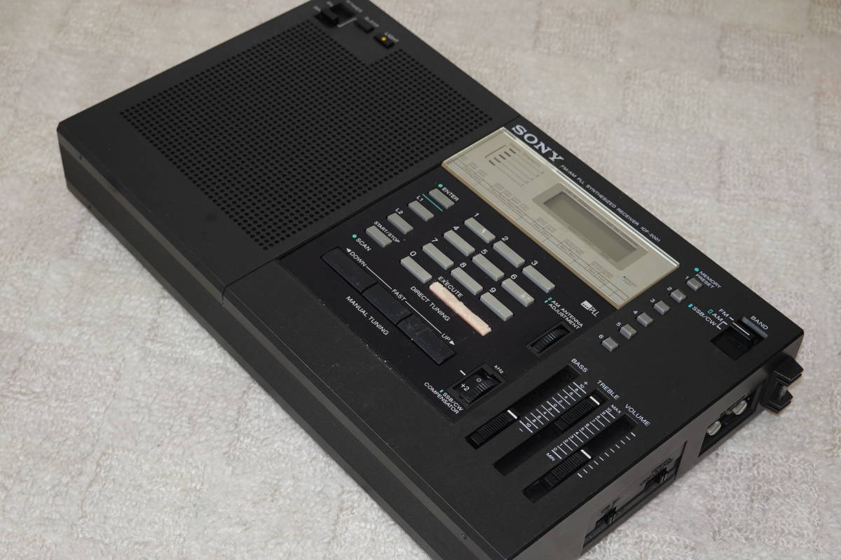 ☆SONY ラジオ ICF-2001 VOICE of JAPAN FM/AM PLLレシーバー☆BCL