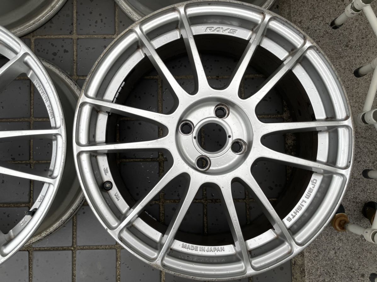 レイズ グラムライツ 57Xtreme 17×7J PCD100 4穴 アルミホイール RAYS 