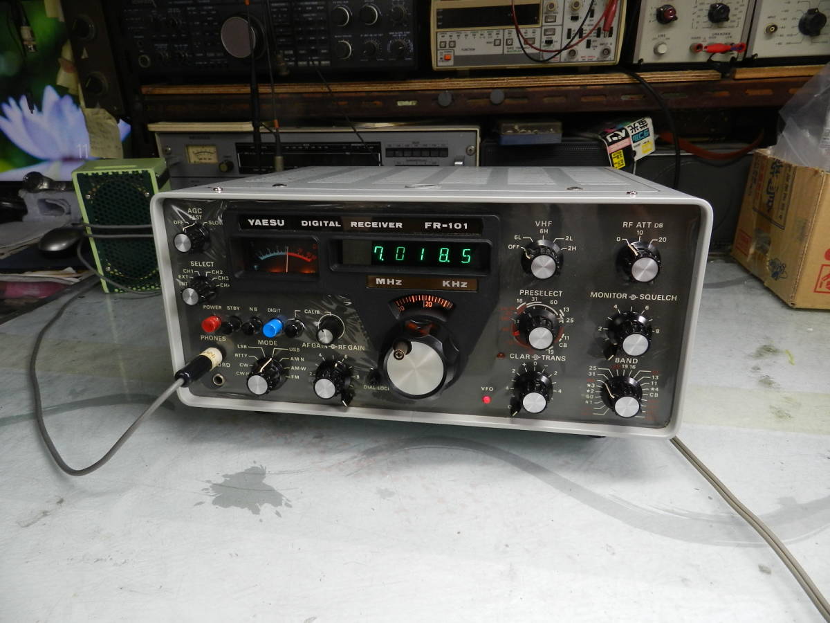 FR-101 YAESU Yahoo!オークション 通信型受信機 八重洲無線 アマチュア