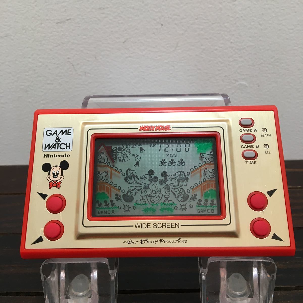 ミッキーマウス MICKEY MOUSE 箱説有 ゲームウォッチ - 遊戯屋