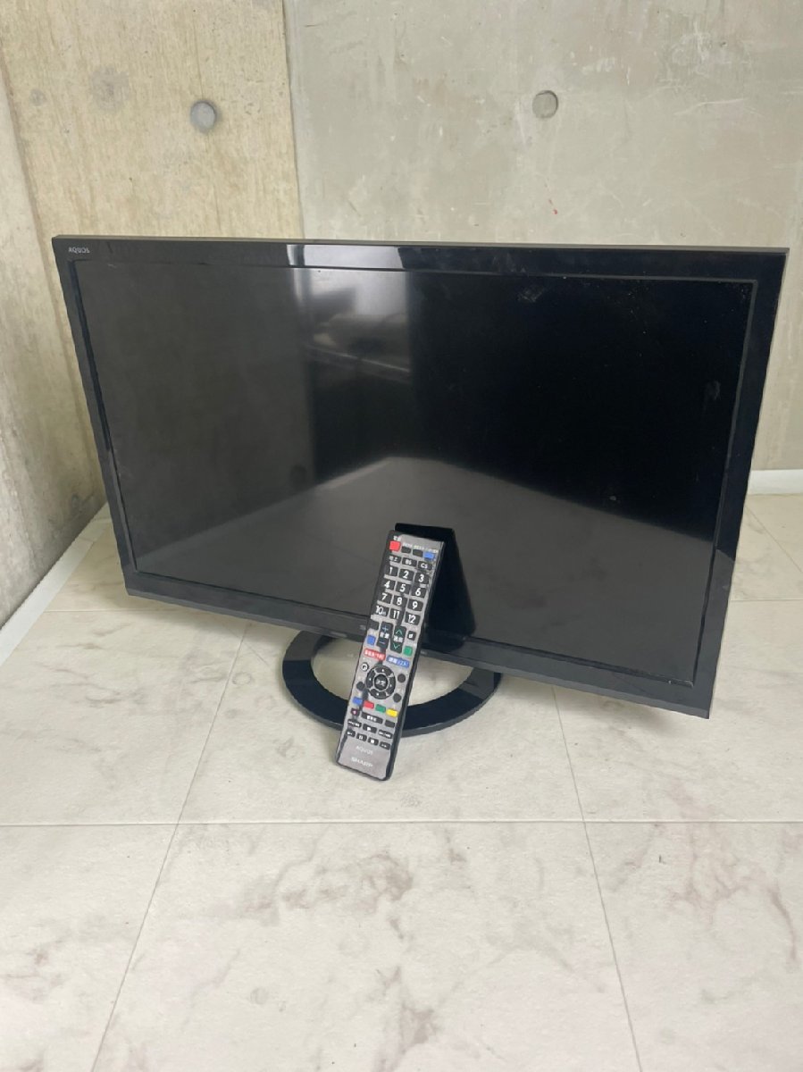 AQUOS シャープ 24V型 液晶テレビ | SHARP テレビ : ブラック