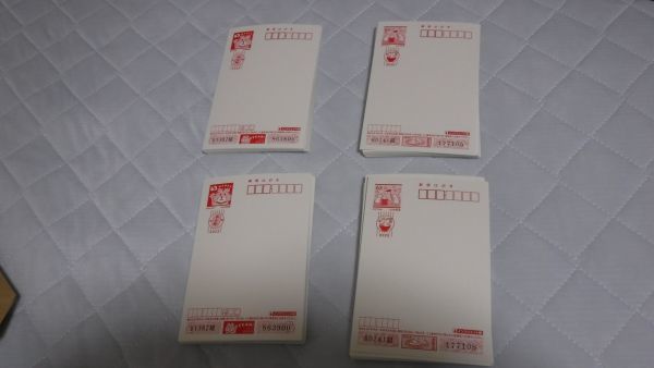63円 年賀はがき 200枚 はがき 未使用 はがき（通常・年賀状・かも