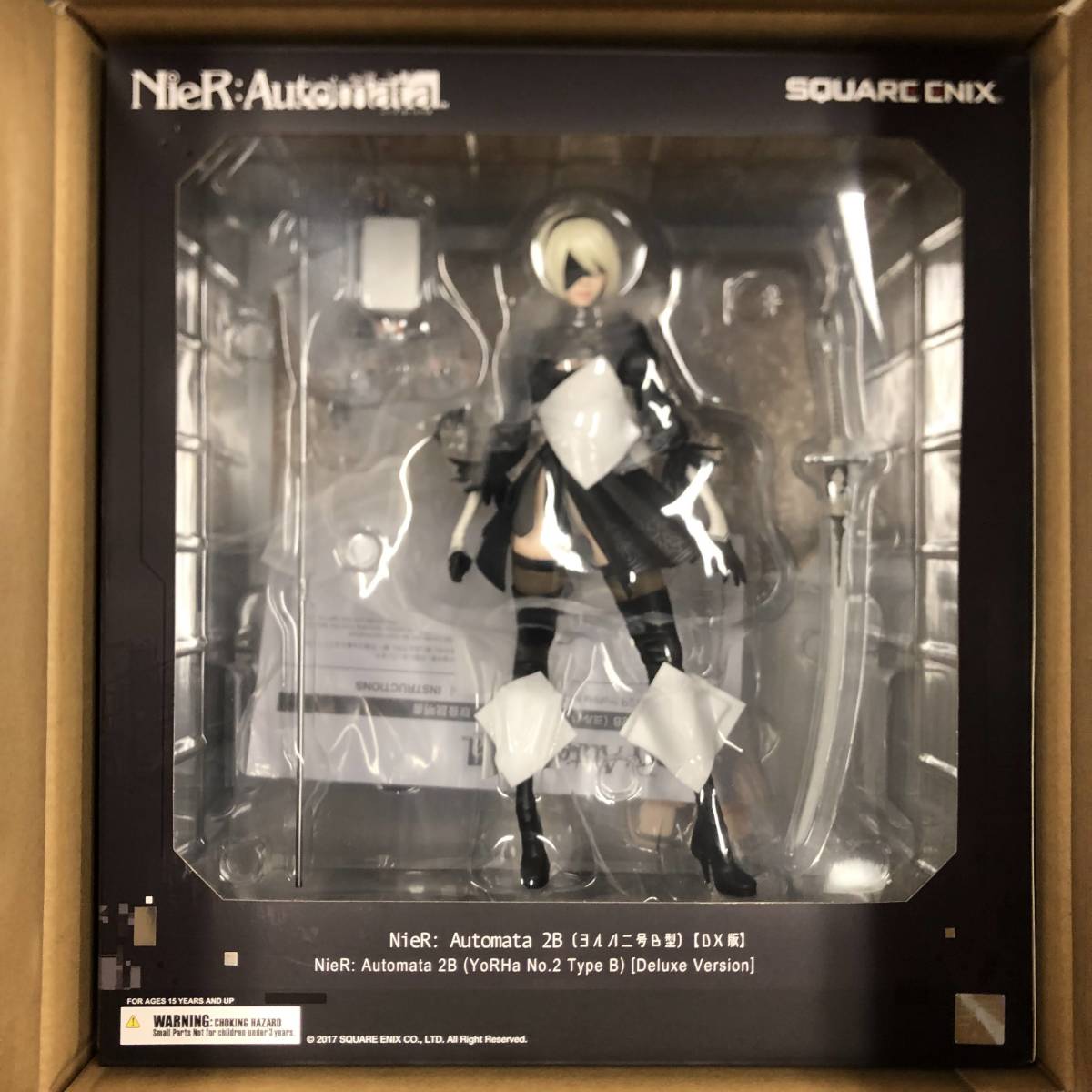 送料無料][開封品]NieR：Automata 2B(ヨルハ二号B型) DX版 完成品 