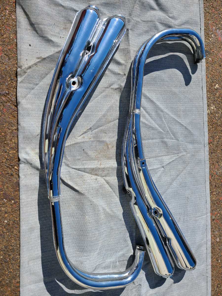 カワサキ Z1 Z2 kz900 かち上げ4本マフラー カチアゲマフラー 4バラ