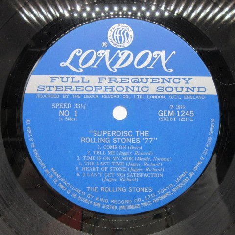 Rolling ⁄ Stones ROLLING - The STONES ローリング・ストーンズ