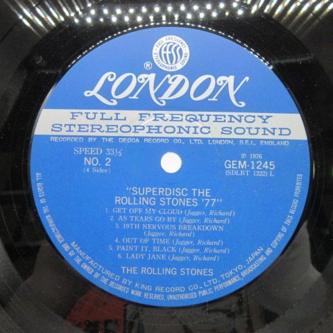 Rolling ⁄ Stones ROLLING - The STONES ローリング・ストーンズ