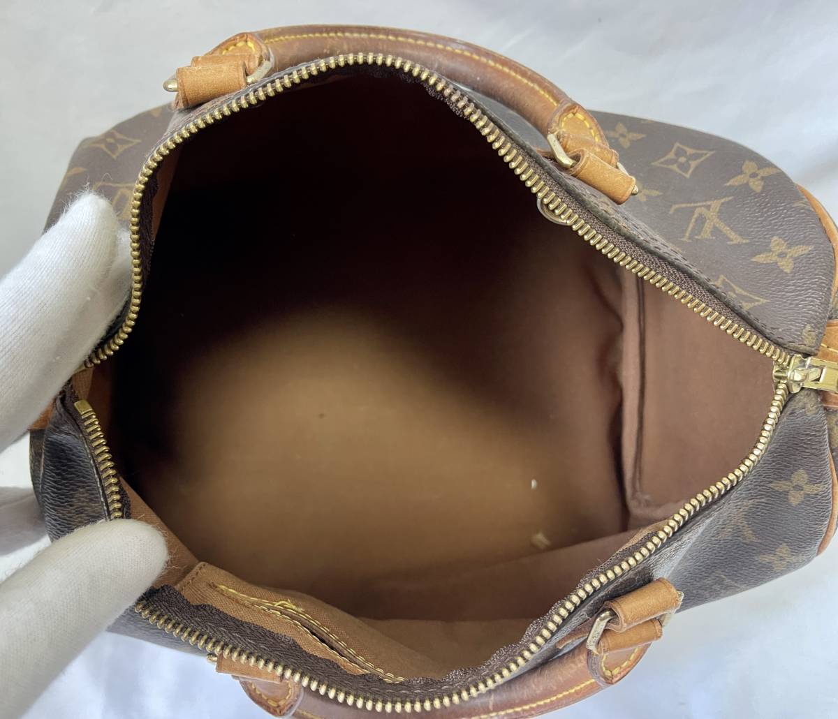 1円スタート】LOUIS VUITTON モノグラム スピーディ30 M41526 ヴィトン 