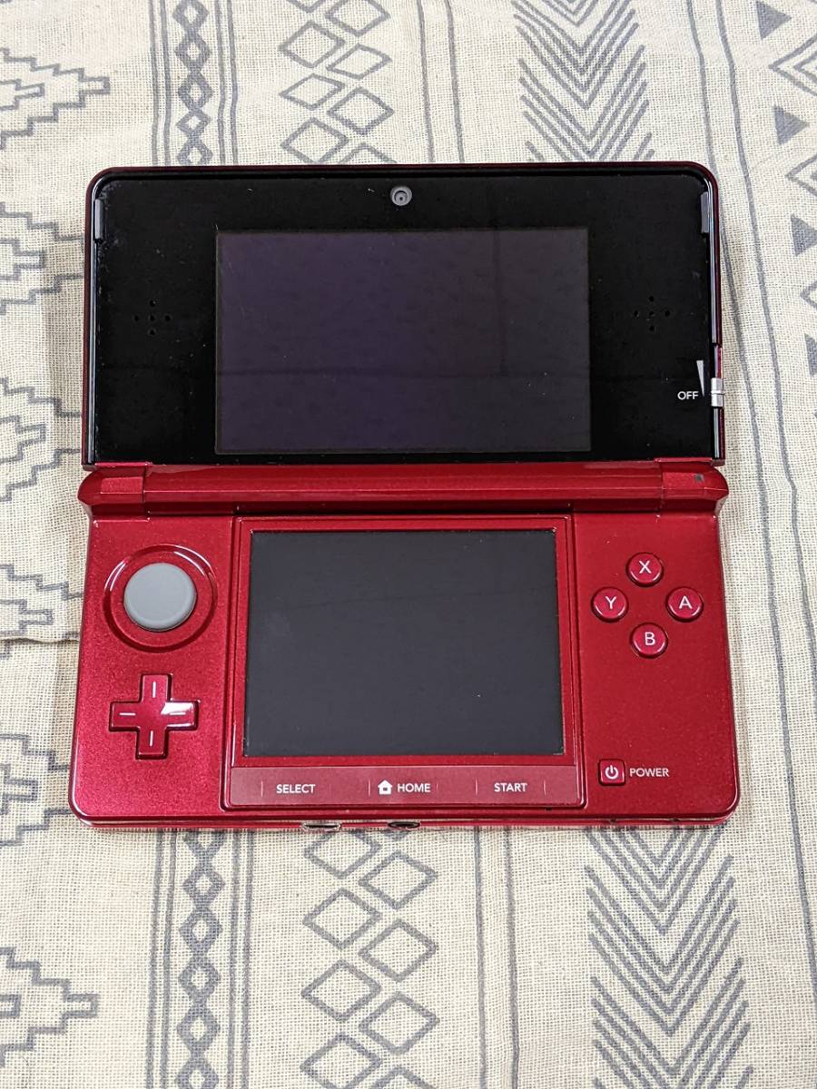 ゲーム実況・大画面プレイに 『キャプチャ機能付き3DS』 フレアレッド 