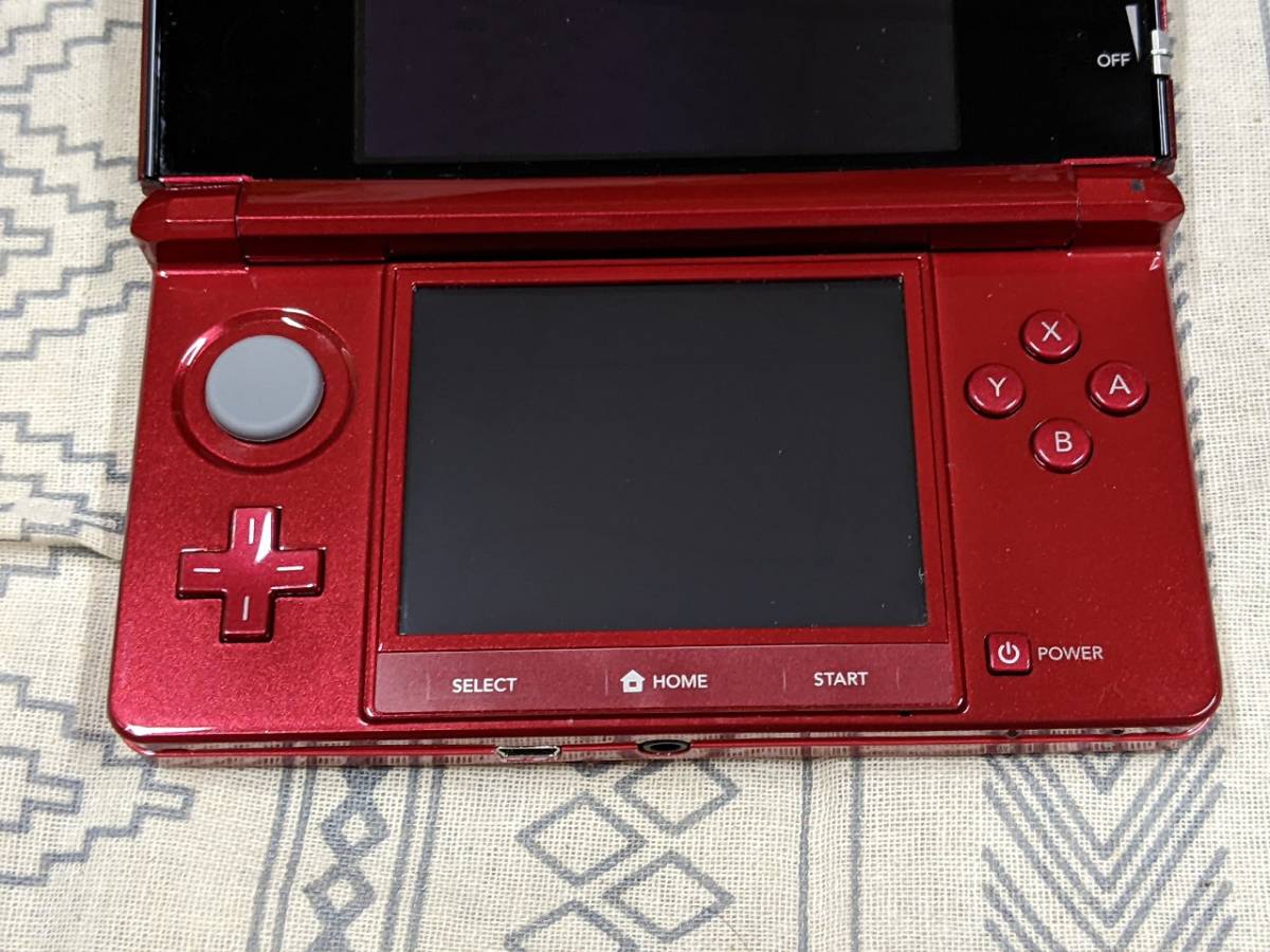 ゲーム実況・大画面プレイに 『キャプチャ機能付き3DS』 フレアレッド 