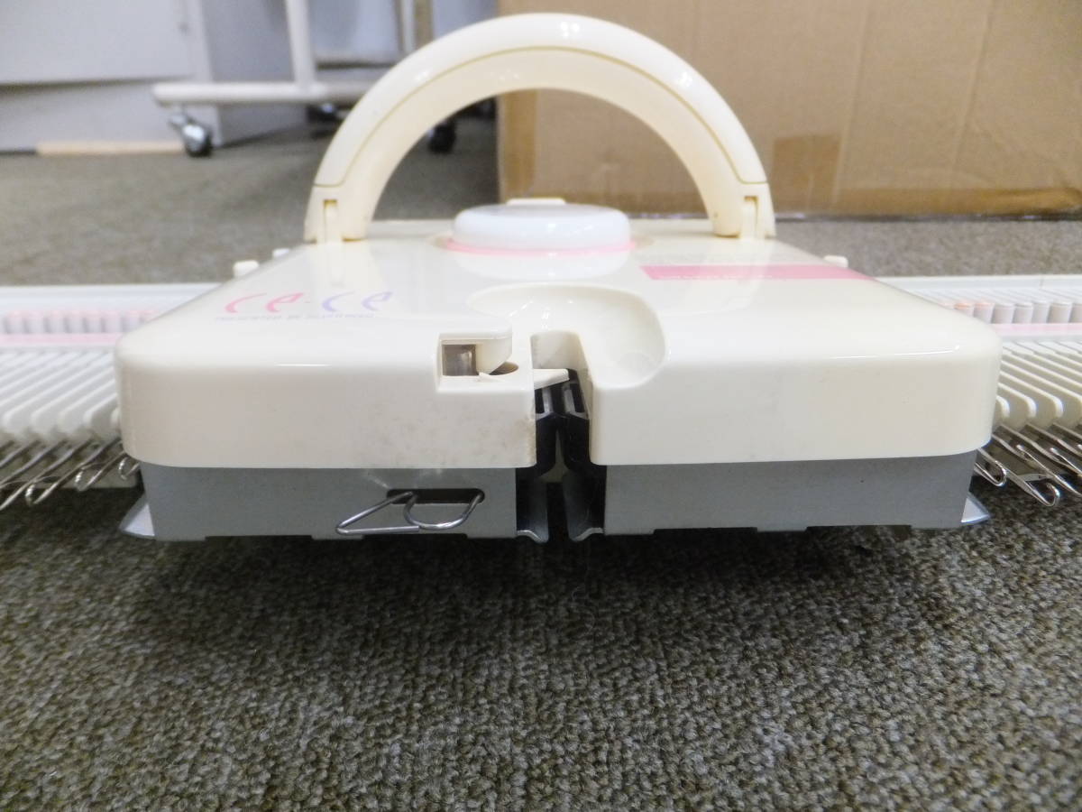 ジャンク 編み機 LK300 SILVER REED 部品欠品あり 亀裂あり 箱ぼろぼろ 