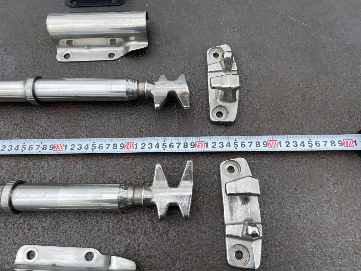 ハンドルセット☆観音扉用☆2490mm☆ステンレス製☆2本セット☆33点