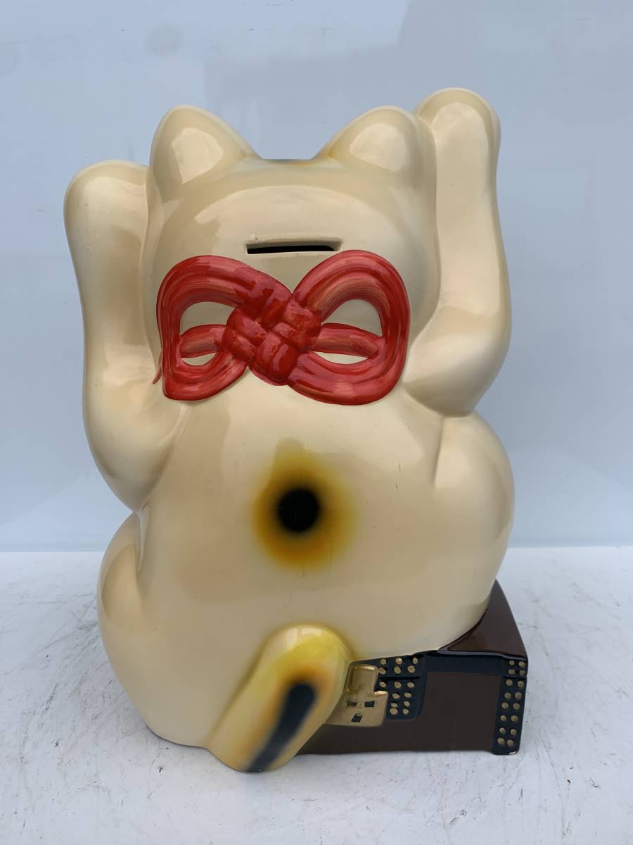 招き猫 貯金箱 億万両 中古品 委託品ミ 陶磁器 ヤ100 10.29 - Yahoo!