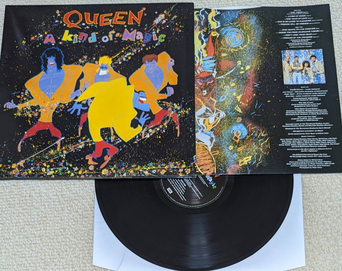 Queen Live Magic 新品UK盤オリジナルレコード Queen Live Magic 新品UK盤オリジナルレコード