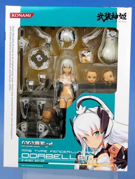 フィギュア 剣士型MMS オールベルン 「武装神姫」 KONAMI