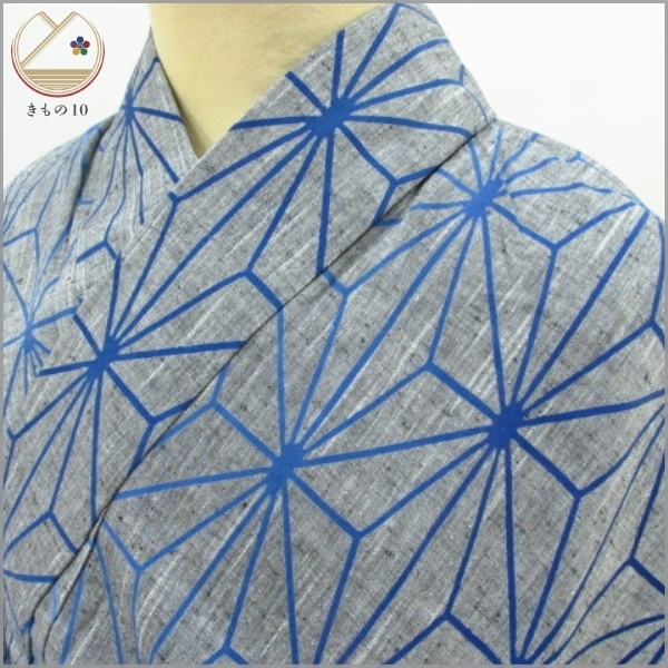 セール，人気 着物10 1円 木綿 浴衣 麻の葉 ぼかし 身丈168cm 裄66.5cm 同梱可(麻)｜売買されたオークション情報、yahooの商品情報をアーカイブ公開 - オークファン 麻