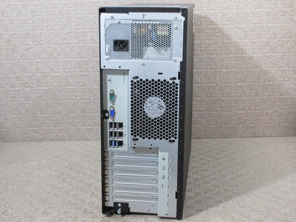 富士通 PRIMERGY TX1330 M4 Xeon E-2124 3.3GHz 16GB 1TBx2台