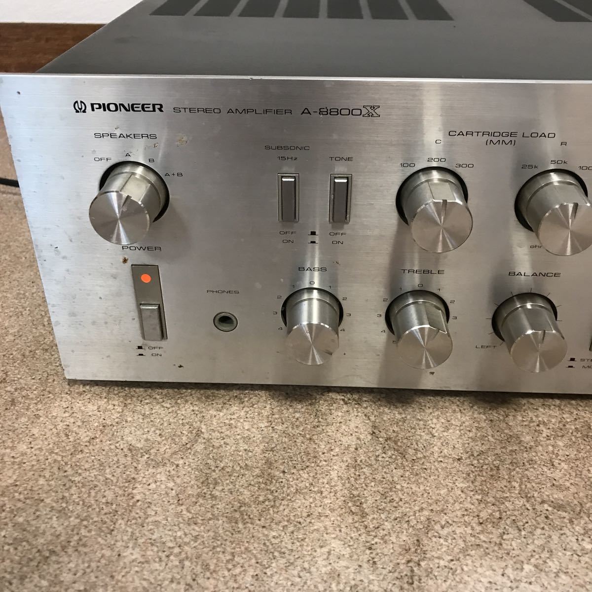 A-8800X プリメインアンプ パイオニア プリメイン 0 II PIONEER