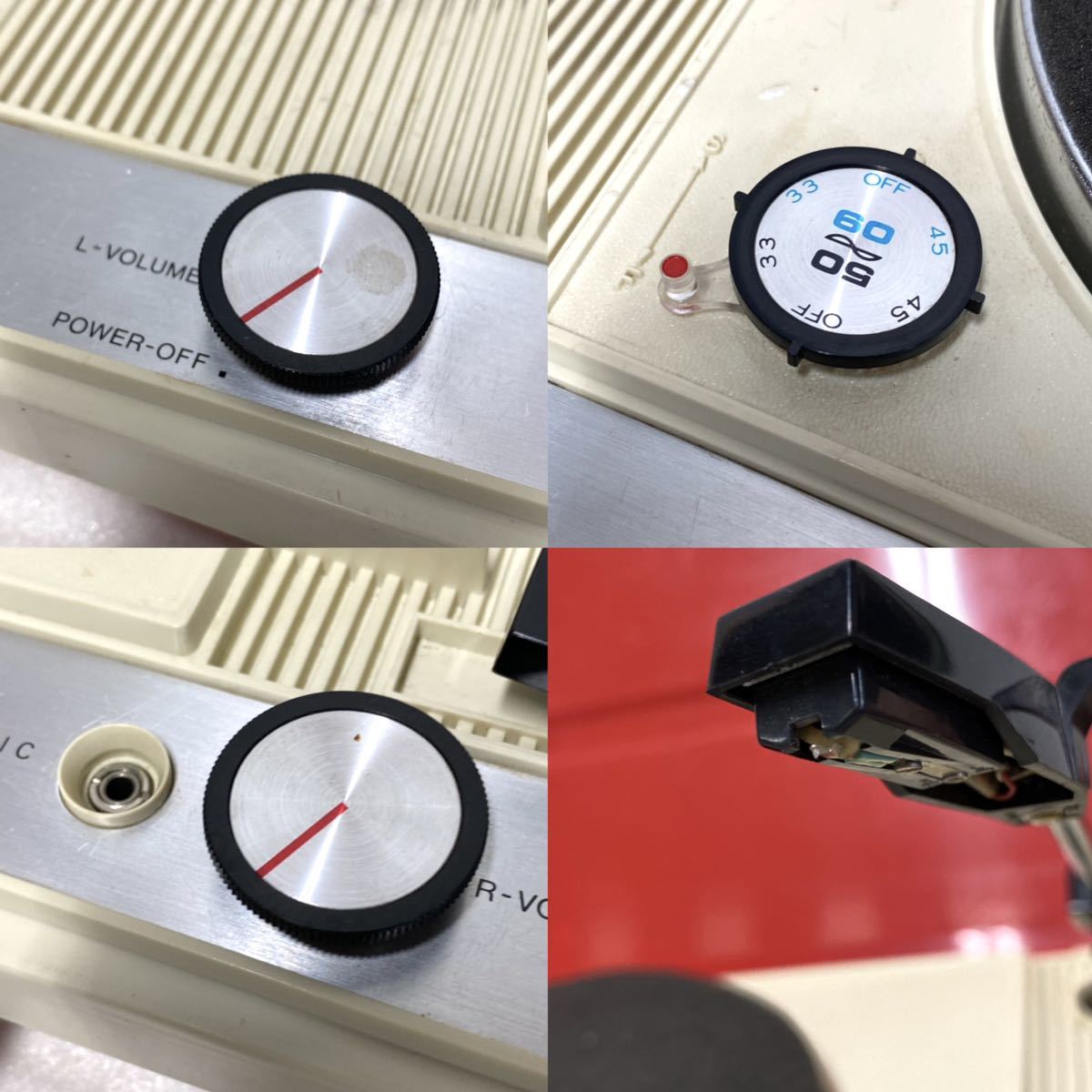 186000 動作確認済み Victor ビクター ポータブルレコードプレーヤー SPE-8200 Victor ビクター XM-S5-P ポータブル PK-2 再生可能