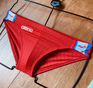 arena ARN-2023 撥水STRUSH-J RIMICレッド 競パン M アリーナ[arena