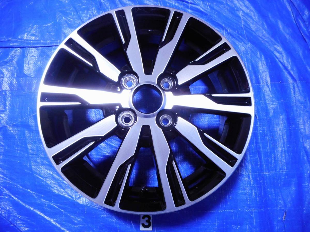 【高品質，正規品】 納車外し 良品 ダイハツ 純正 14インチ アルミホイール 1本 LA150S LA600S LA700S ムーブ タント ウエイク 42611-B2790 D3(純正品)｜売買されたオークション情報、yahooの商品情報をアーカイブ公開 - オー 4穴