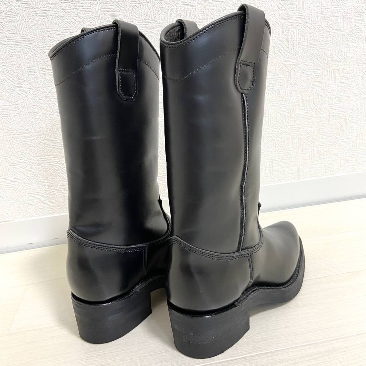 超希少 DAYTON カナダ製 ハンドメイド レザーエンジニアブーツ(24.5cm 