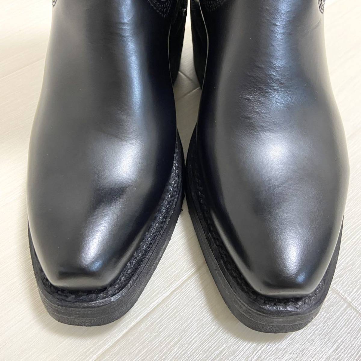 超希少 DAYTON カナダ製 ハンドメイド レザーエンジニアブーツ(24.5cm 