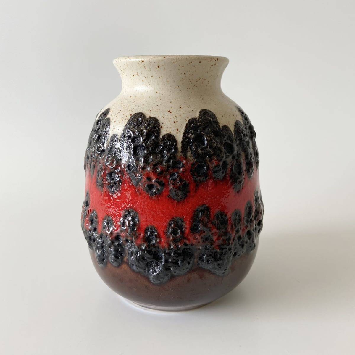 1970年 FAT LAVA ファットラバ ヴィンテージ花器 西ドイツ製 1970年 FAT LAVA ファットラバ ヴィンテージ花器 西ドイツ製 西ドイツ