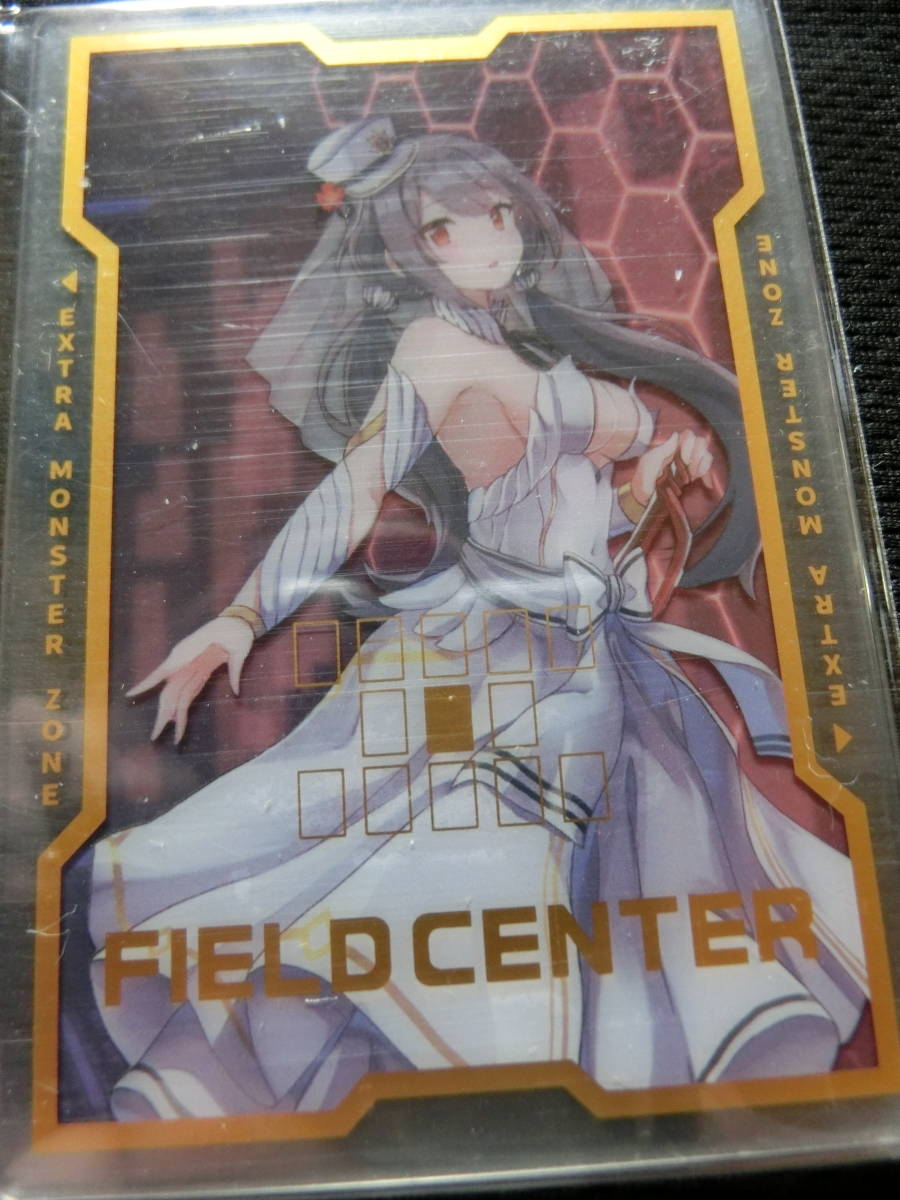 遊戯王 フィールドセンターカード アクリル製 閃刀姫－ロゼ 花嫁 20th