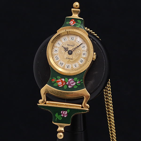 JUVENIA 手巻き懐中時計 ポケットウォッチ ローマン（JUVENIA  