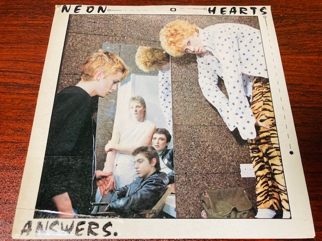 NEON HEARTS - ANSWERS 7インチ オリジナル盤 1979 punk powerpop 