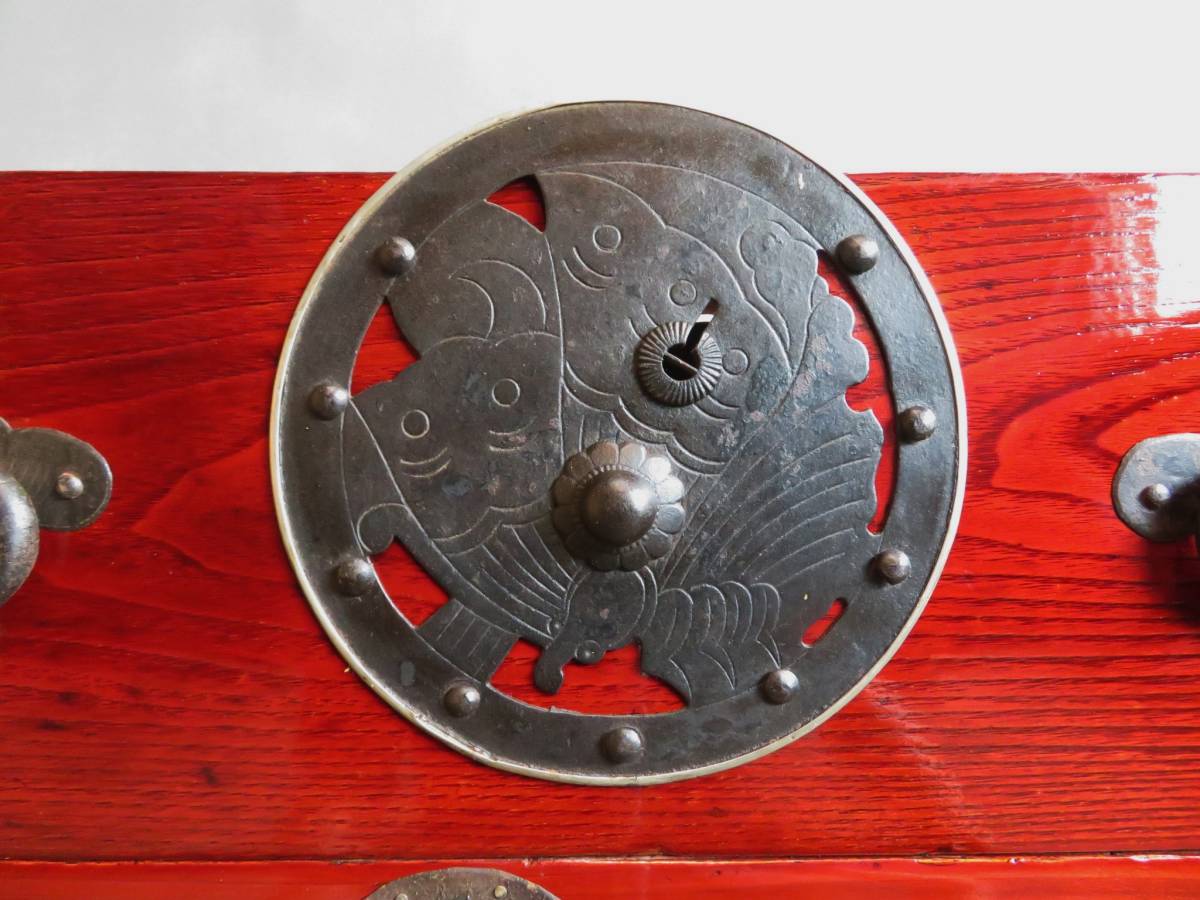 米沢箪笥 栗材 菊唐草金具 時代箪笥 和家具 古民藝 人気 | 家具の
