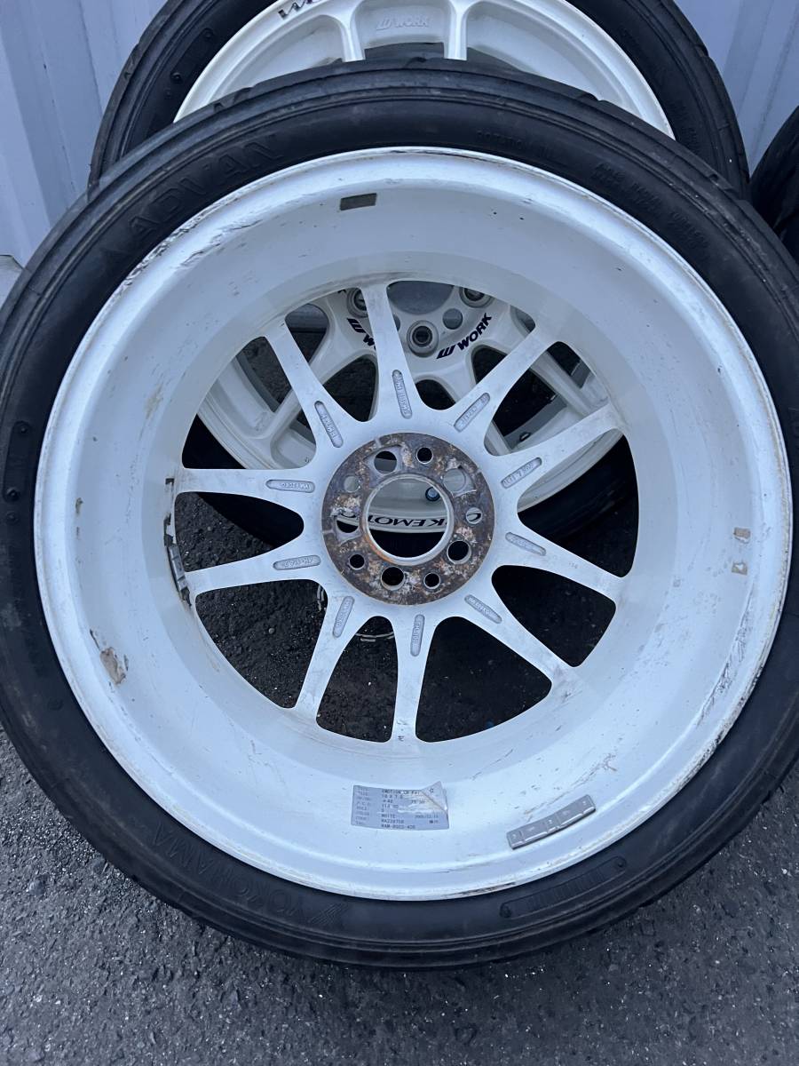 WORK EMOTION CR Kai ワーク エモーション 18インチ 7.5J +48 PCD114.3 
