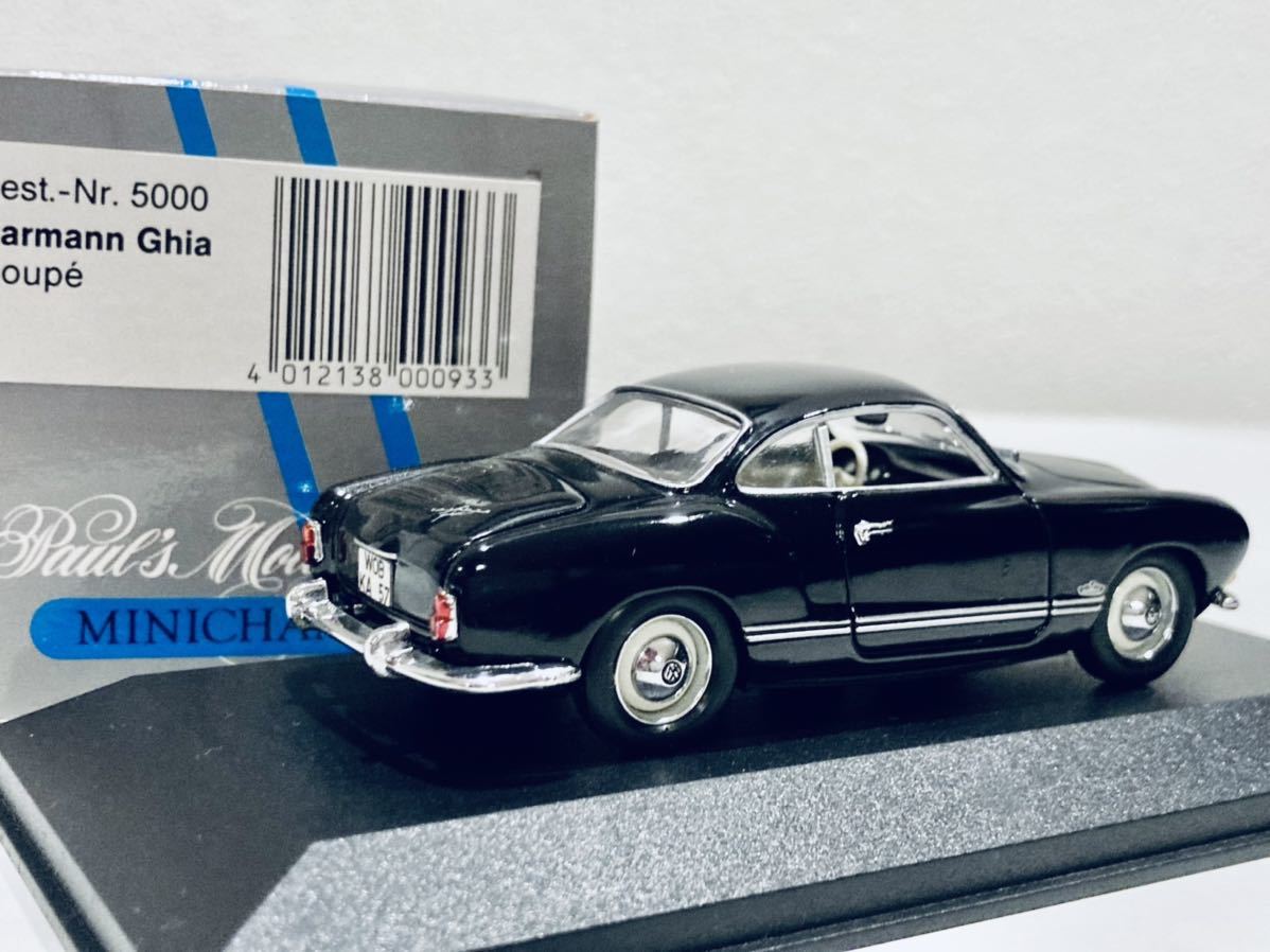 1/43 Minichamps VW フォルクスワーゲン カルマンギア クーペ ブラック