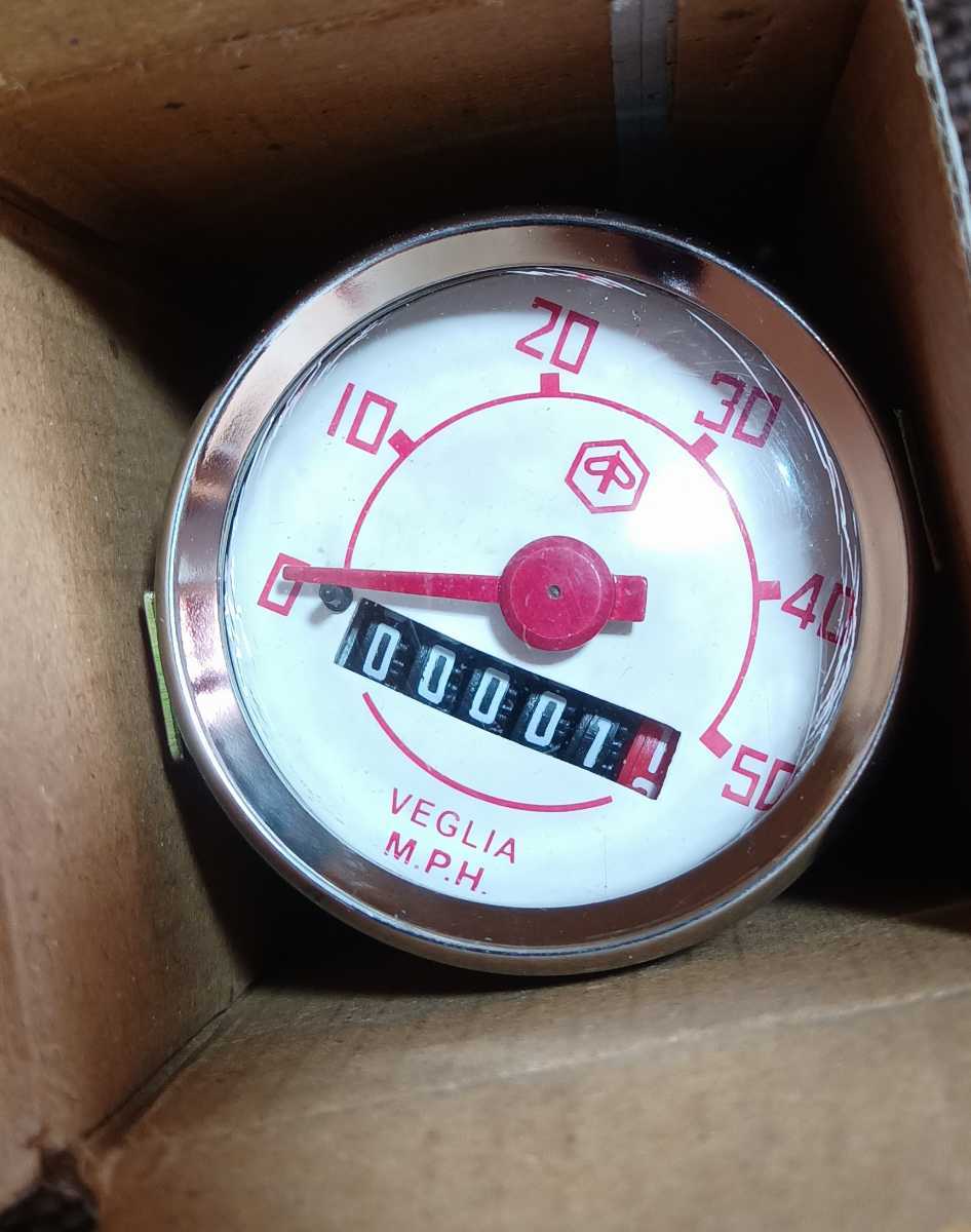 ベスパ ビンテージ 50 100 スピードメーター 新品 80km 【公式通販】