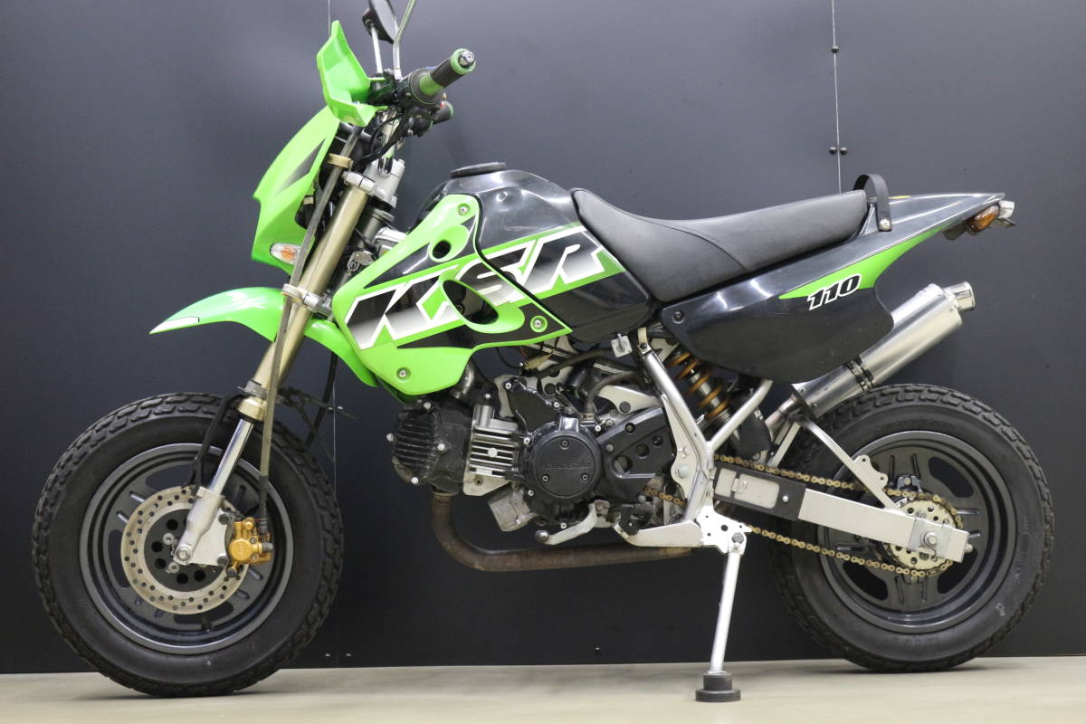 KSR110 KAWASAKI カスタム KSR110(KL110A)改 ブラック カワサキ 