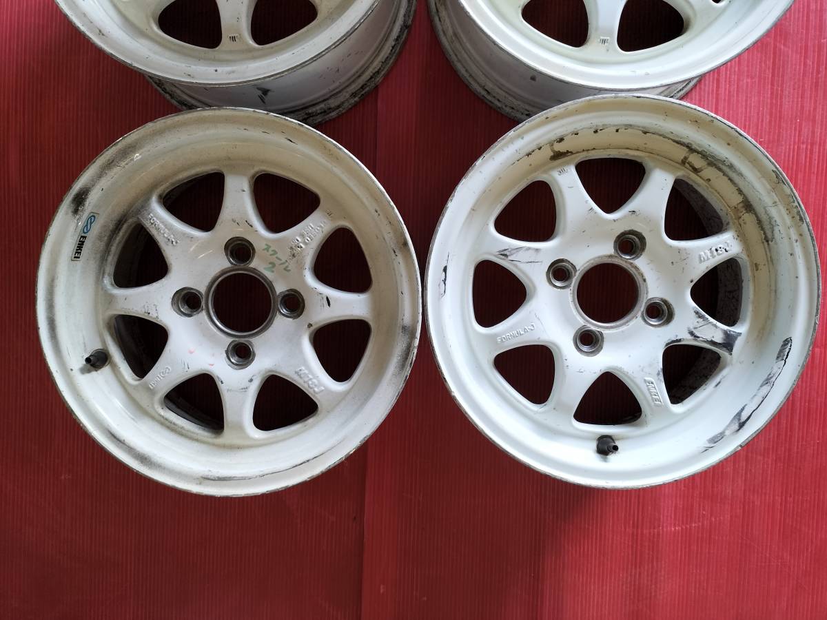 エンケイ FORMULA-J フォーミュラー M18J 6JJ/13/4H/100 +32 ハブ径約 