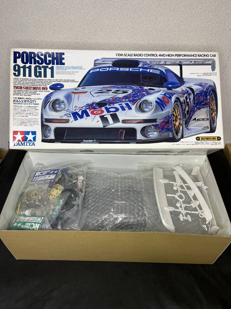 タミヤ 1⁄10 ポルシェ911GT1 '98ル・マン優勝車 スペアボディセット 未