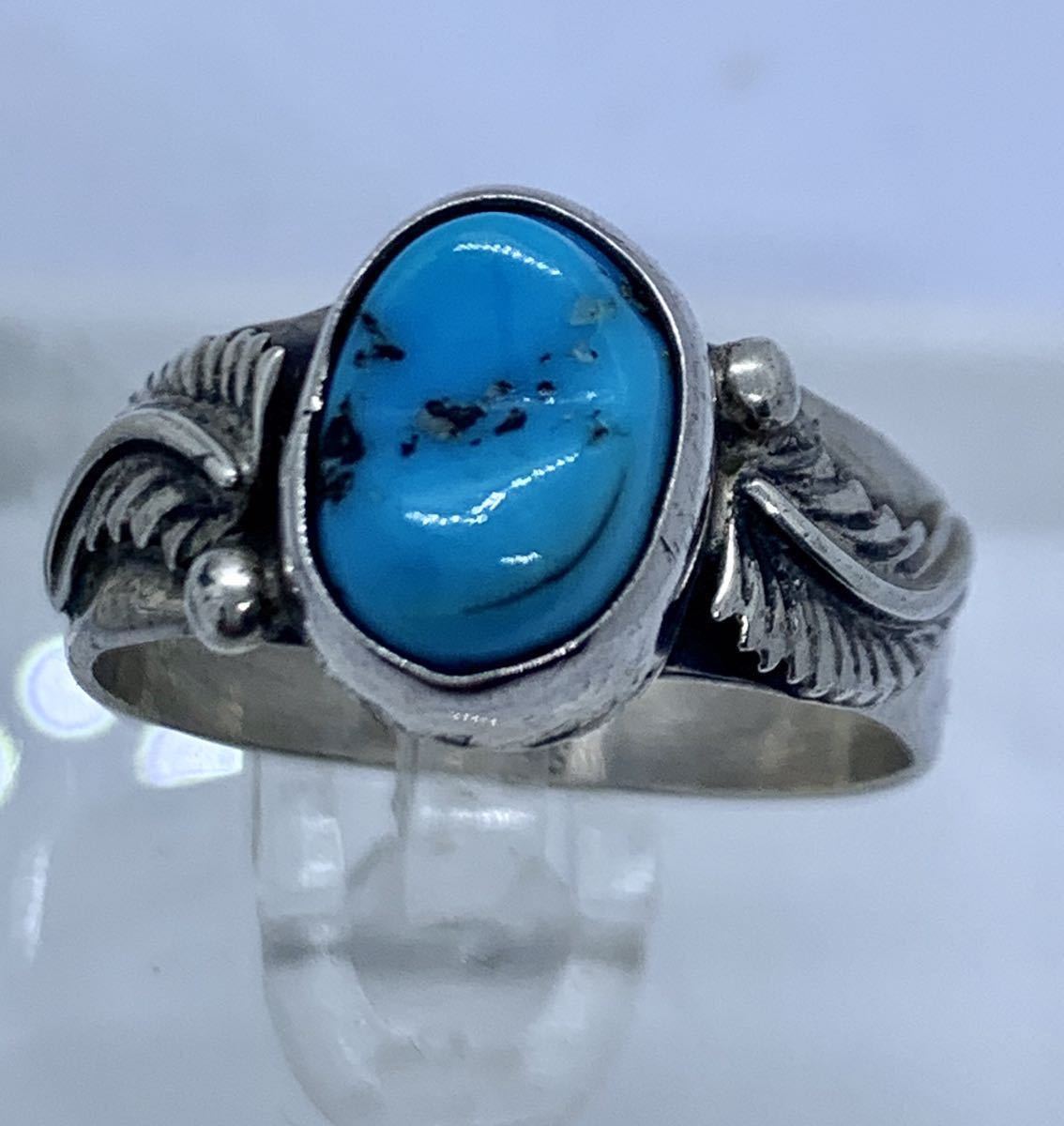 Richard インディアンジュエリー ターコイズ Begay ナバホ STERLING 