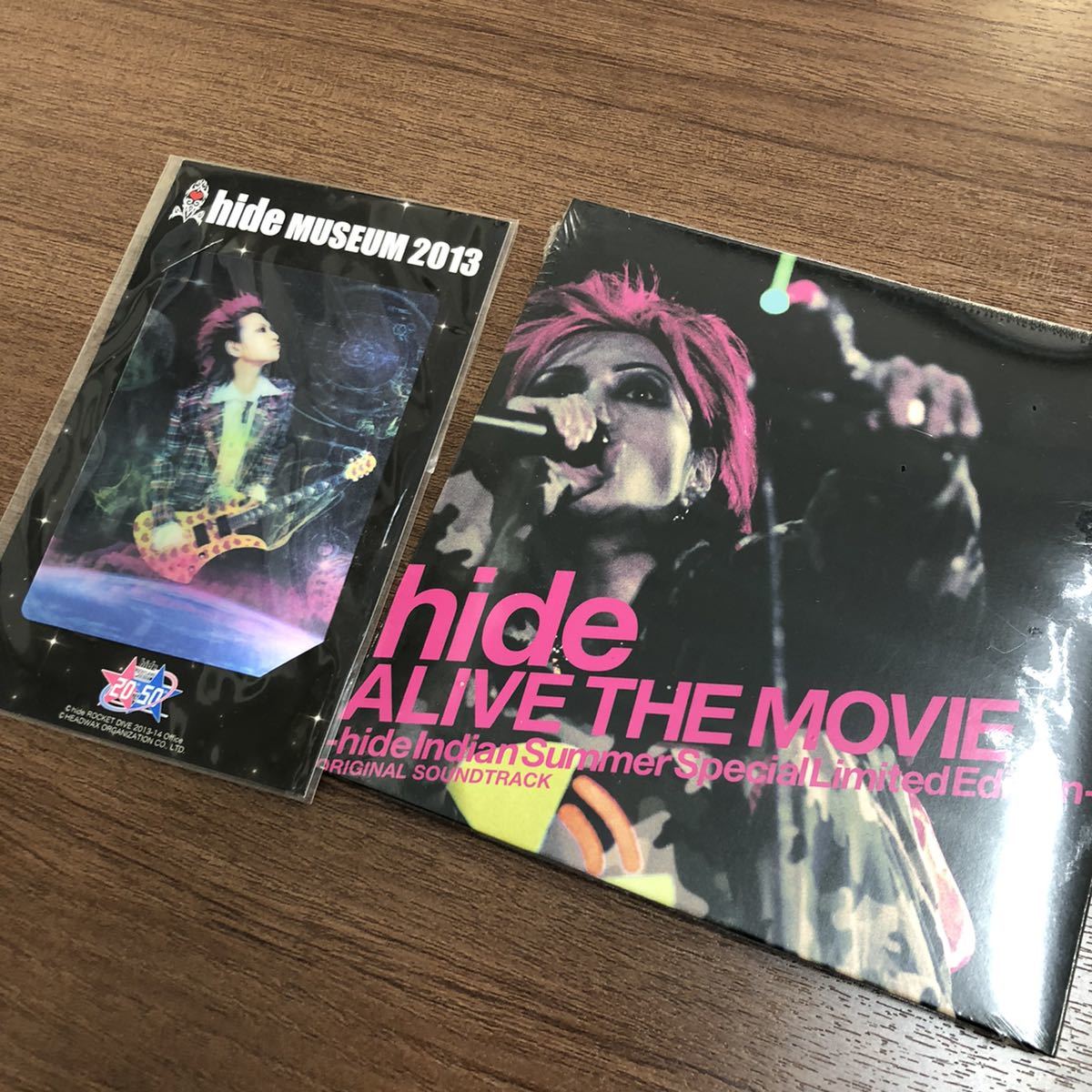 SALE，お買い得 hide ALIVE THE MOVIE -hide Indian Summer Special Limited Edition- ORIGINAL SOUNDTRACK hide MUSEUM 3Dカード(hide)｜売買されたオークション情報、yahooの商品情報をアーカイブ公開 - オークファン は行
