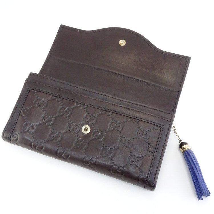 1円】グッチ GUCCI インターロッキングG コンチネンタルウォレット 2  