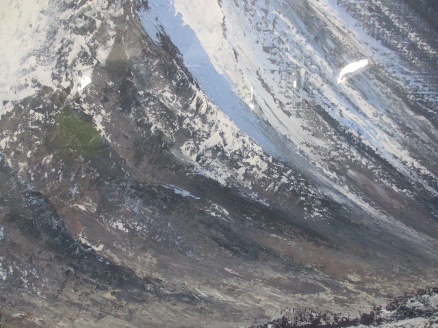 佐々木賢光 岩手山 真作 風景画 額装 秋風景 F10号相当｜Yahoo!フリマ