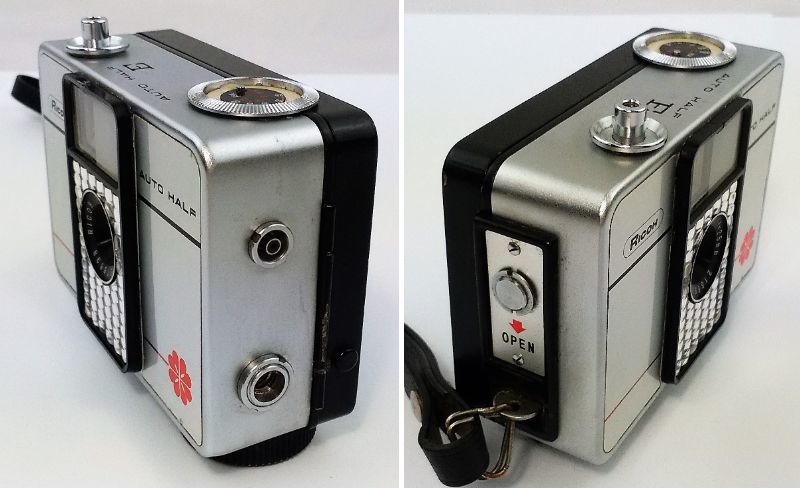 RICOH AUTO HALF E リコー オートハーフ E レッドフラワー RICOH AUTO