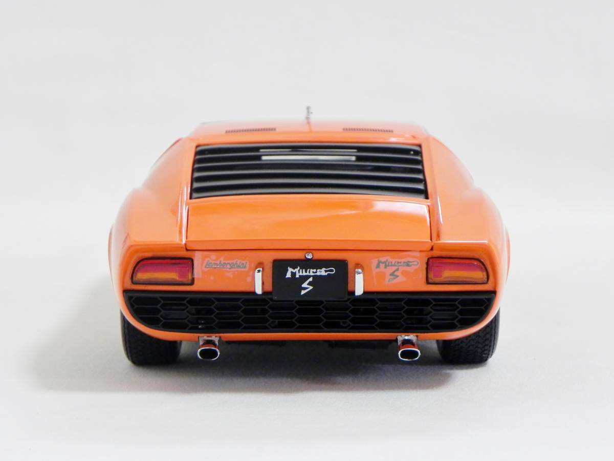 京商 1/18 ランボルギーニ ミウラ P400S オレンジ Lamborghini Miura