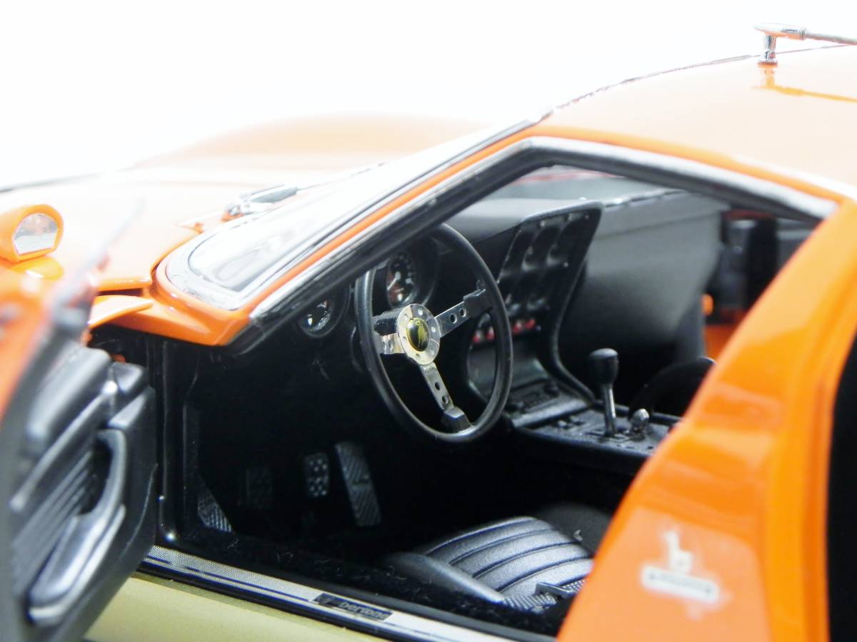 京商 1/18 ランボルギーニ ミウラ P400S オレンジ Lamborghini Miura